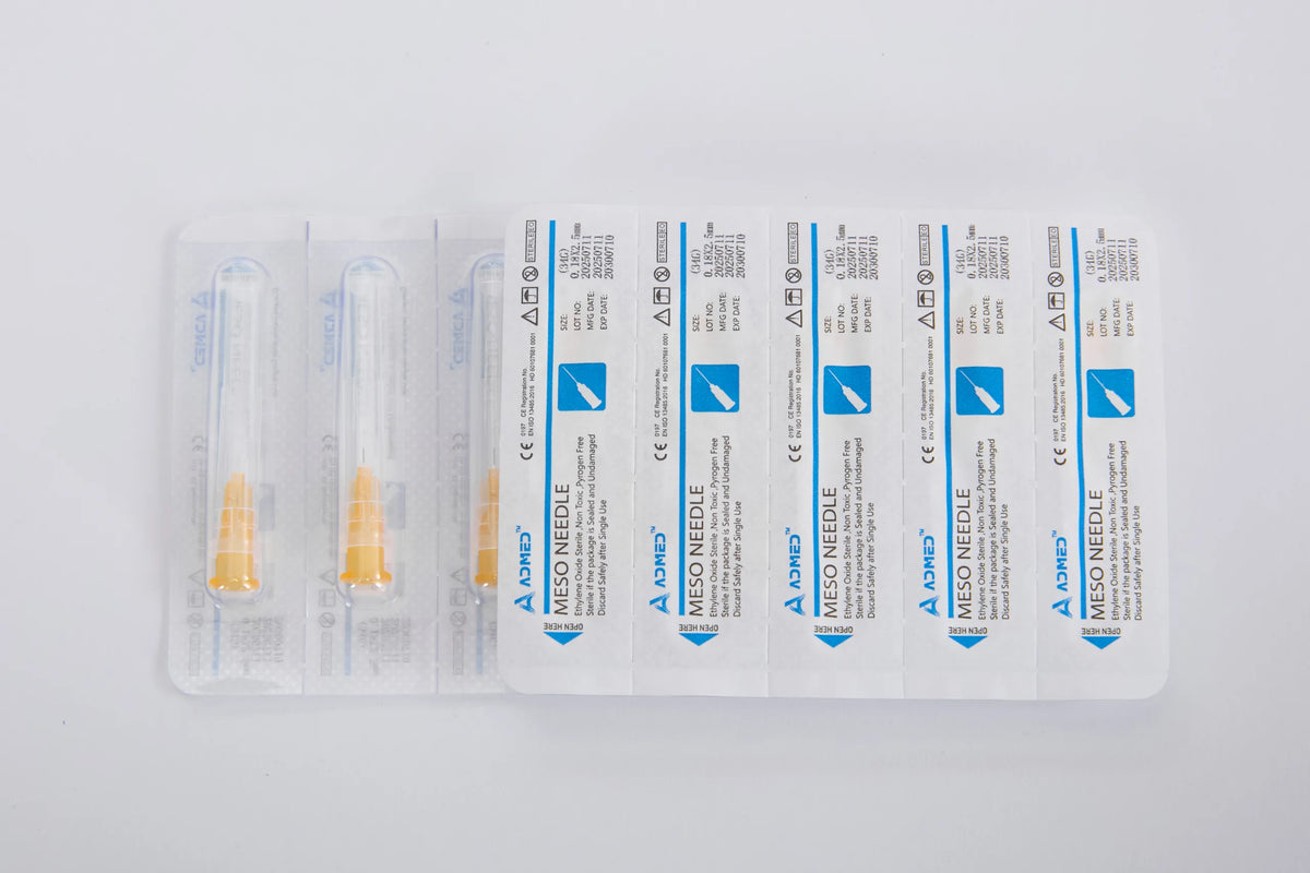 Micro Needles 34G 2.5mm Box of 50 image 1
