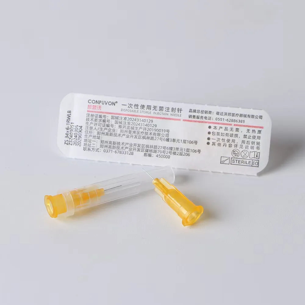 Micro Needles 34G 6MM Box of 100 image 1