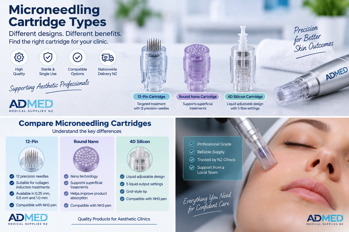 Microneedling Cartridge Types and Compatibility: A Guide for New Zealand Clinics