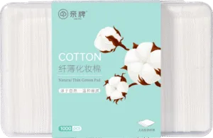 Thin cotton pads